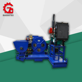 GCP15H-D Peristaltic Concrete Pump Pumping Oil Slurries in Underground